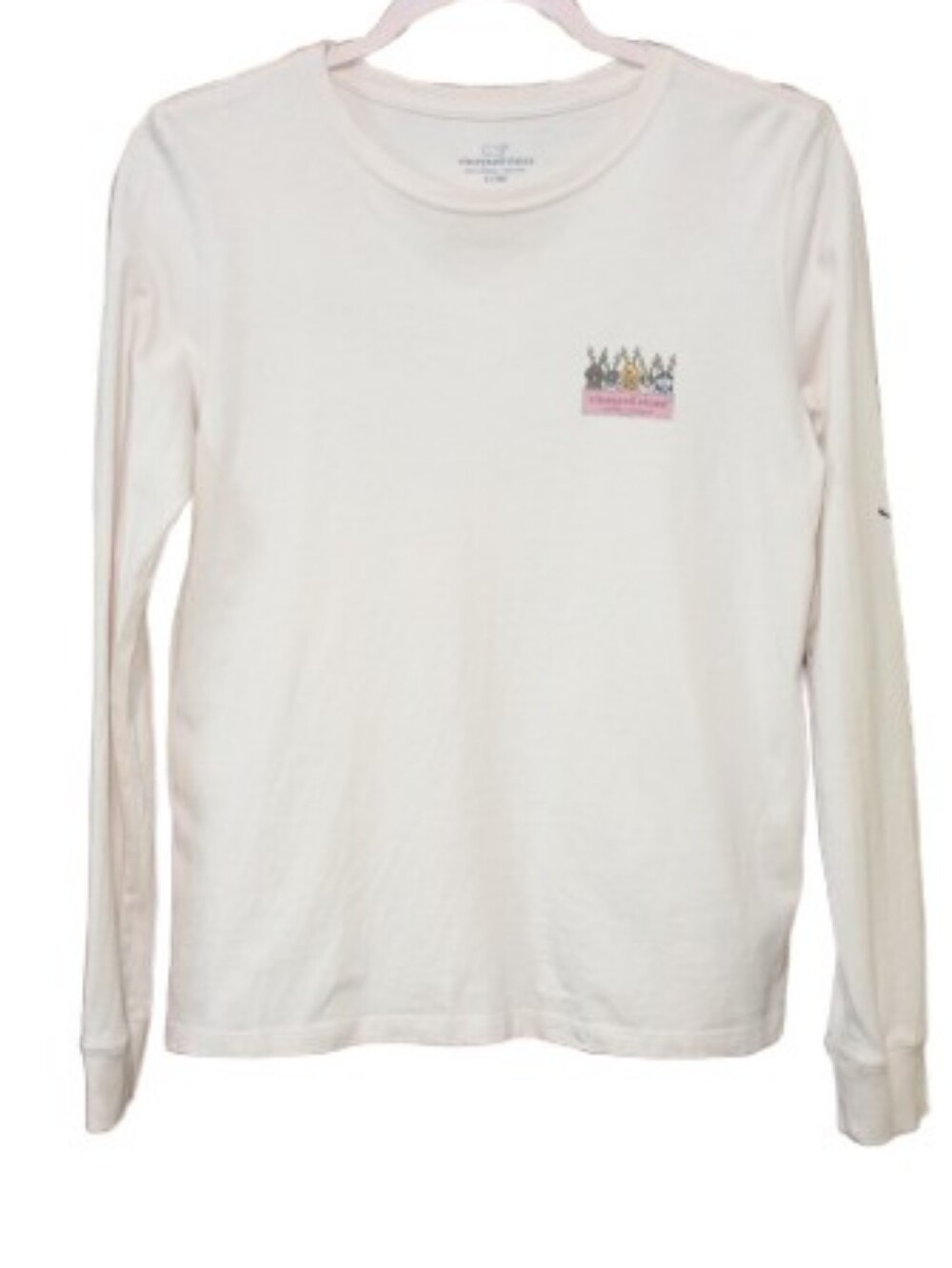 Vineyard Vines White Long Sleeve Tee